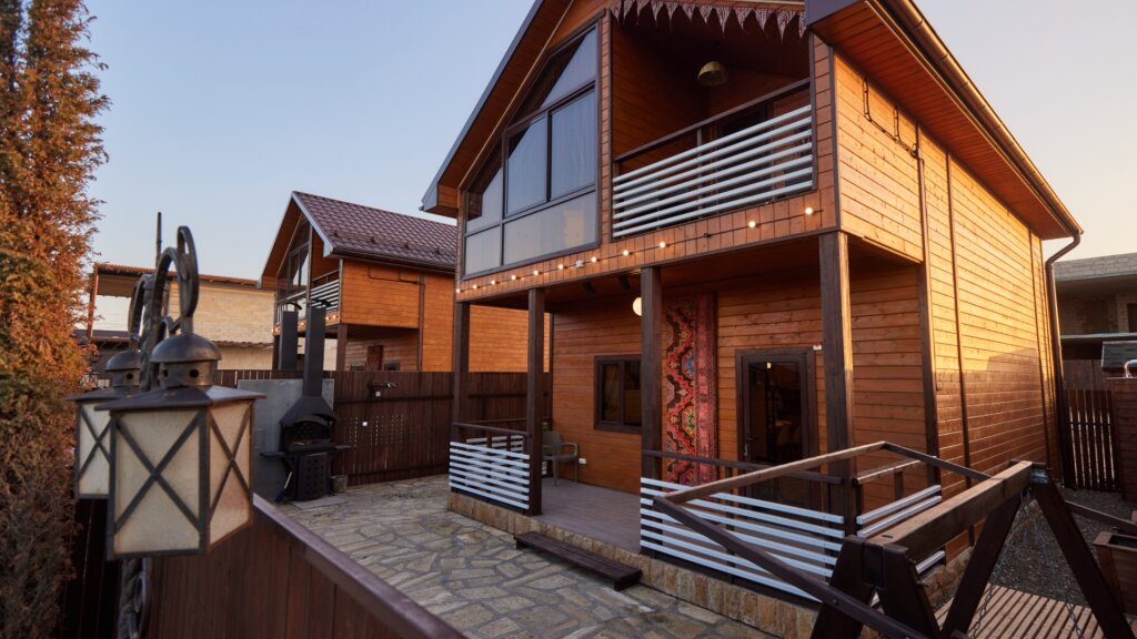 Standard cottage avec balcon et Avec vue Ethno Villa Recreation Center