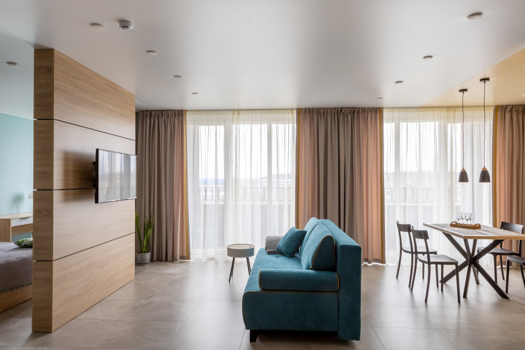 Deluxe quadruple appartement avec balcon et Avec vue Apartments Malina Baden