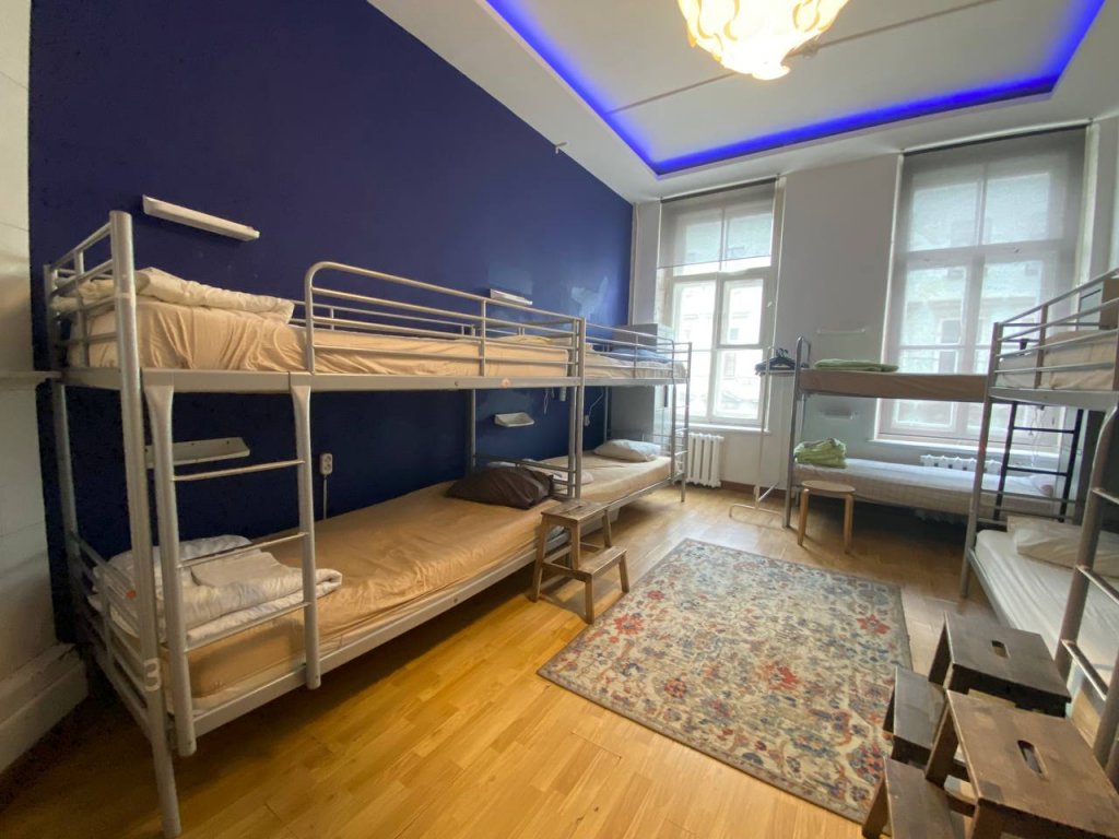 Кровать в общем номере Хостел Куба