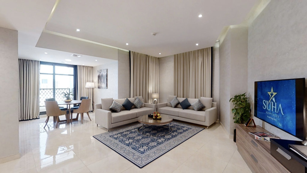 Апартаменты Superior c 1 комнатой Suha Park Luxury Hotel Apartments, Waterfront Jaddaf