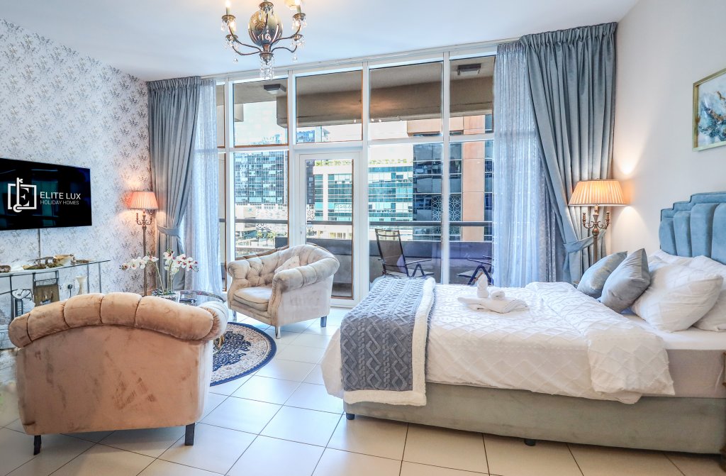 Estudio Apartments Elite LUX Holiday Homes - Bay Square Luxury Studio in Business Bay, Dubai