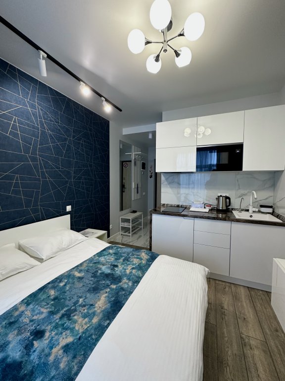 Estudio Room doble Design Geometry con vista al parque Kalancha Apart-hotel