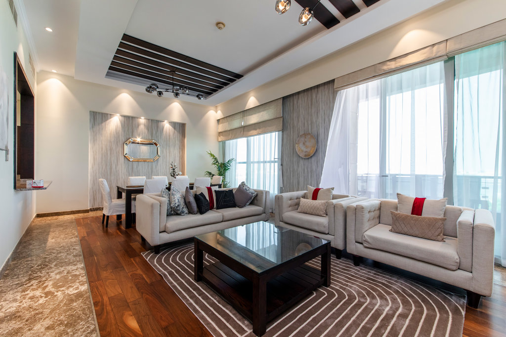 Апартаменты Deluxe Апартаменты Family luxury private residence on Palm Jumeirah