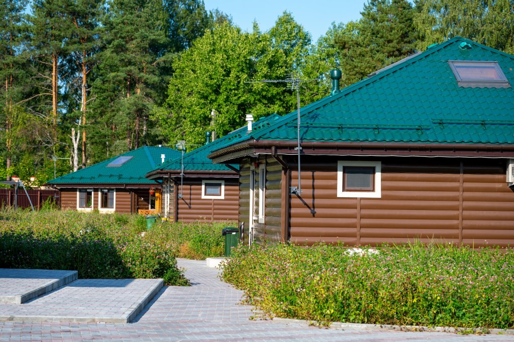 Hütte mit Seeblick Kompleks Gostevyih Domov Essojla