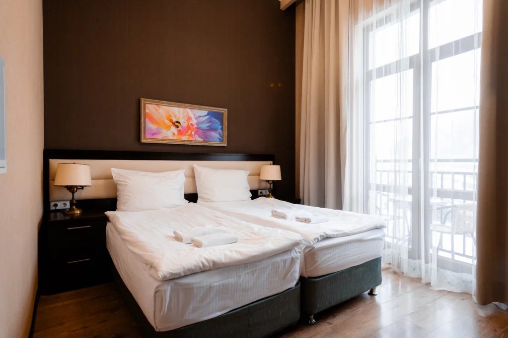 Standard Doppel Apartment 1 Schlafzimmer mit Blick Premium Apartments Gorki Gorod 540