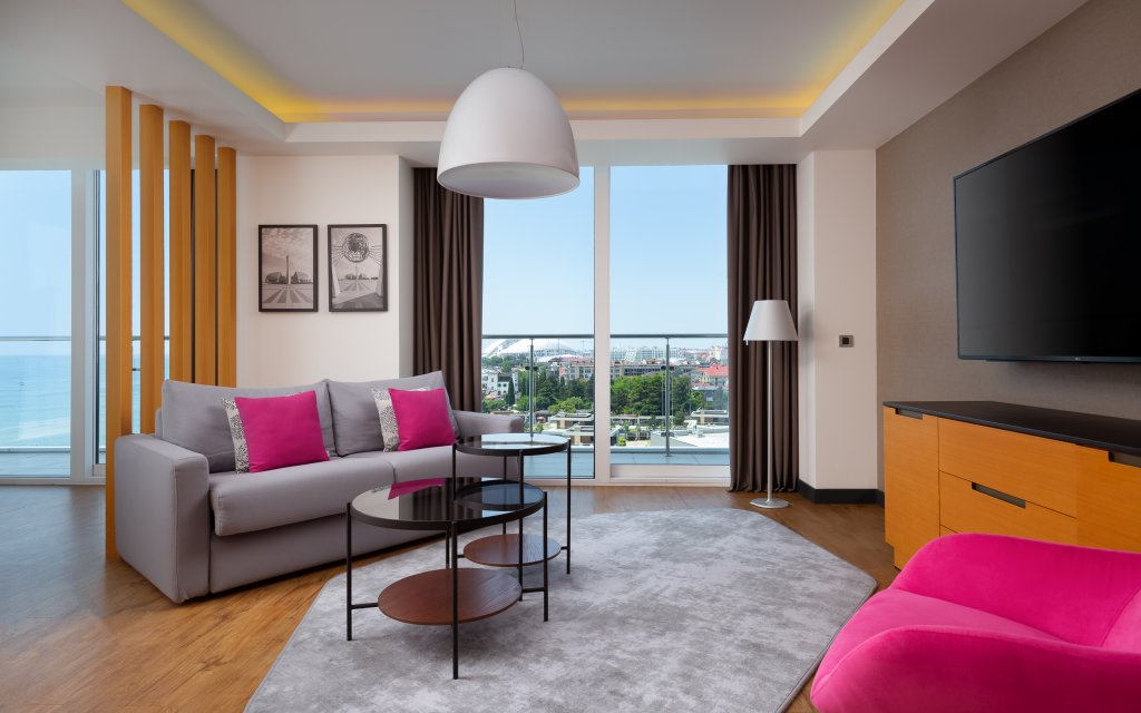 Doppel Suite mit Balkon und mit Meerblick Radisson Collection Paradise Resort and Spa Sochi