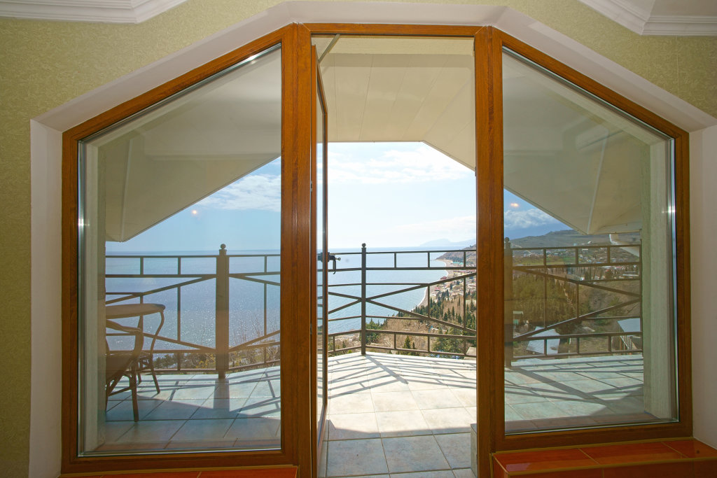 Standard Zimmer mit Balkon und mit Blick Solnechnyij Guest House