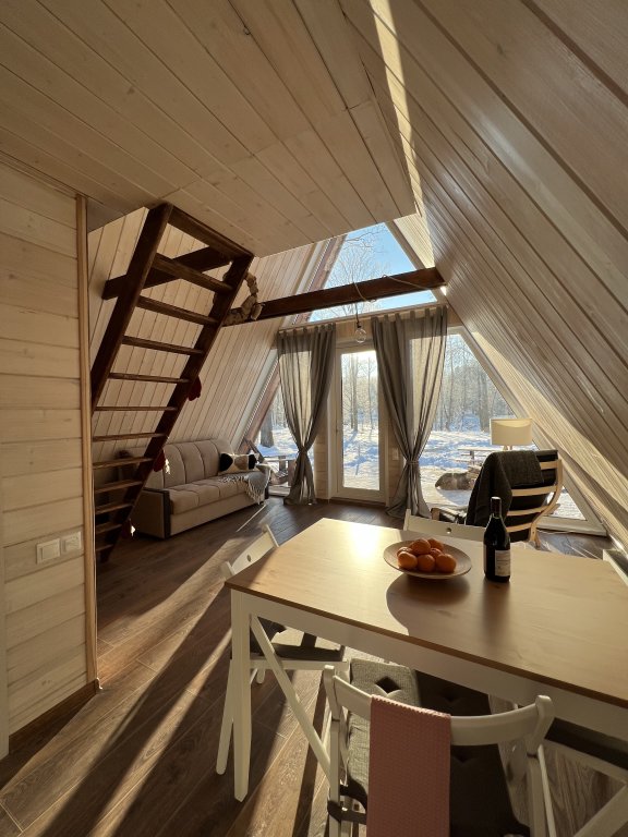 Двухместное шале с красивым видом из окна Глэмпинг Indie House