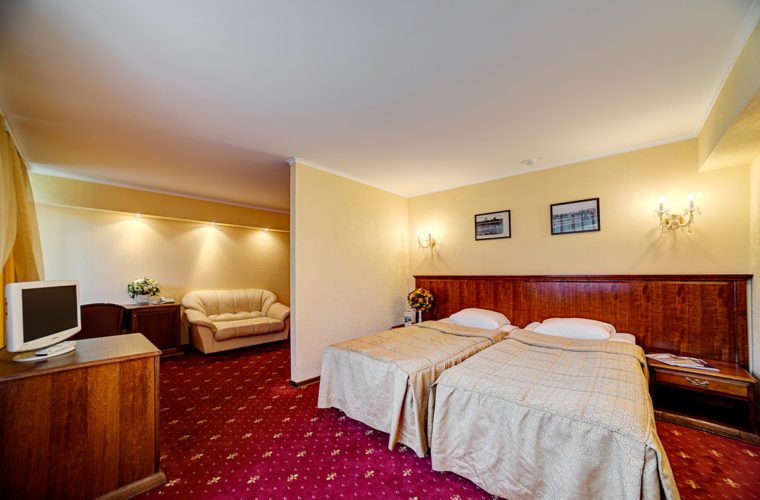 Supérieure double chambre avec balcon Tver Hotel
