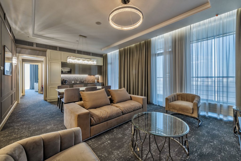 Suite doble Premium VIP2 con vista a la ciudad Sokolyona Hotel