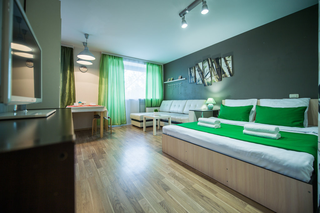 Apartment mit Balkon und mit Stadtblick Pyat' Zvezd Studio Apartments