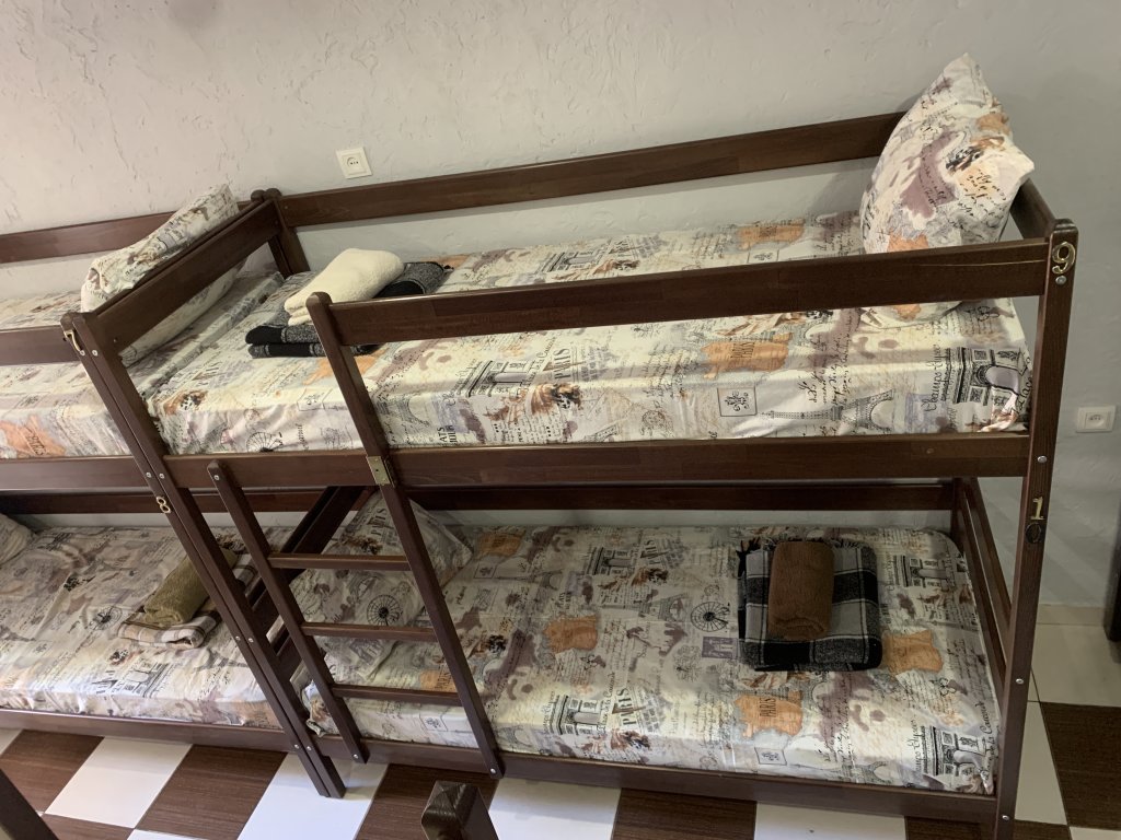 Кровать в общем номере Le Rêve city hostel