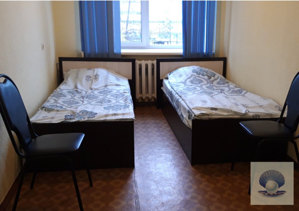 Кровать в общем номере Мини-Отель Жемчужина