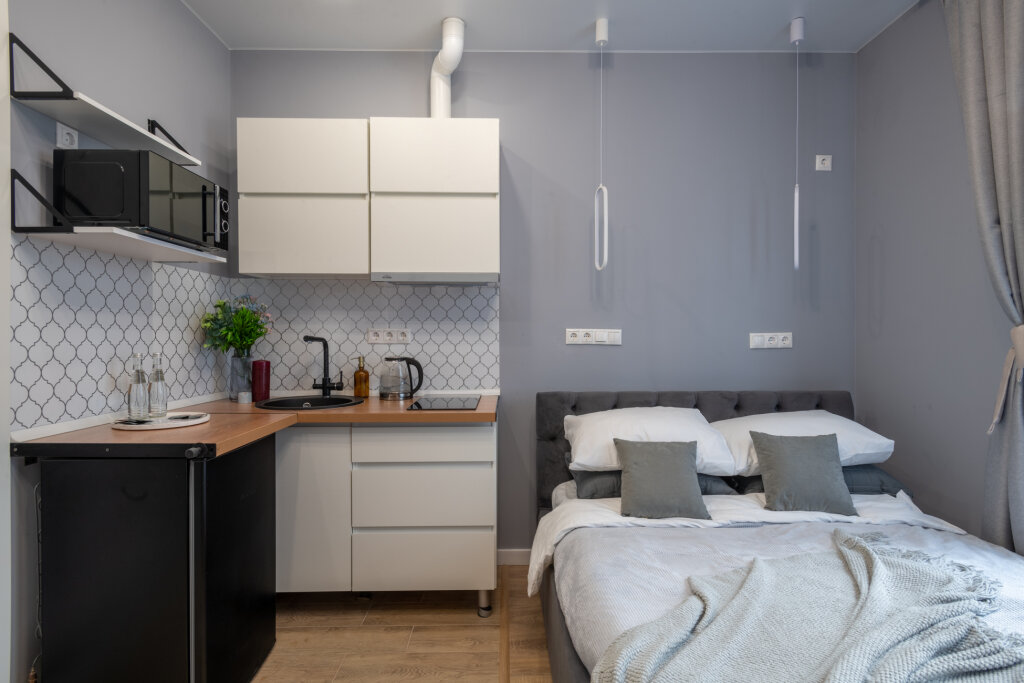 Standard Doppel Zimmer mit Blick Studiya Olkhovaya Apartments