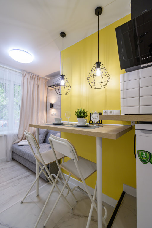 Apartment Dizayn Studiya Yellow Vozle Metro Kolomenskaya Apartments