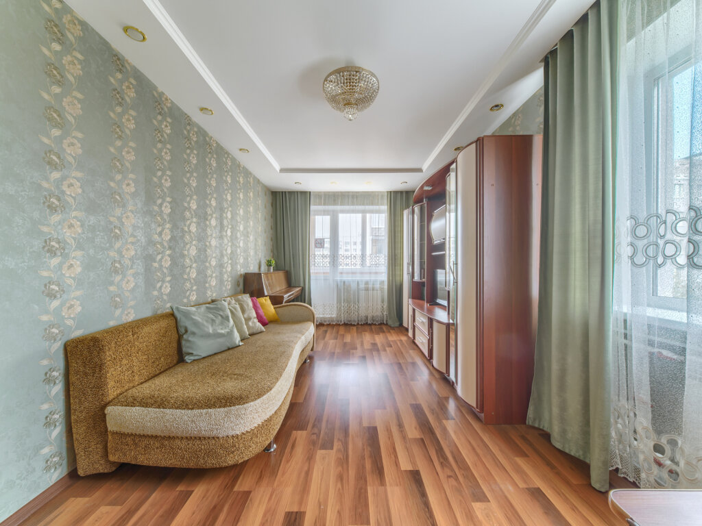 Appartement 3 chambres avec balcon KvartalApartments Na Komsomolskaya Ploschady 2k3 Apartments