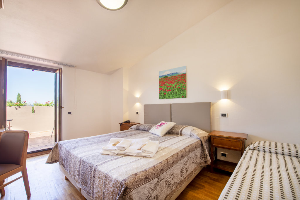 Standard Dreier Zimmer mit Blick Hotel Palazzuolo