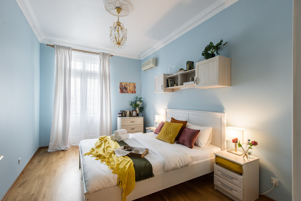 Apartment 3 Zimmer mit Stadtblick Stilnaya, Svetlaya Kvartira S Vidom Na Kreml