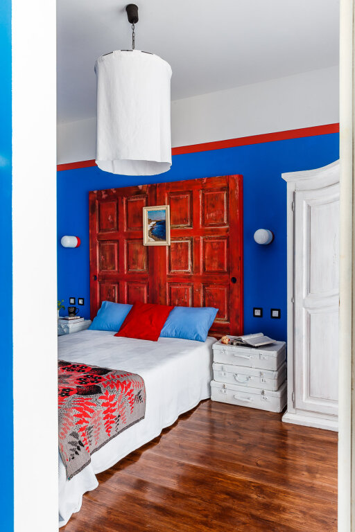 Синий с 2 комнатами с балконом Мини-отель Blaga House design dacha