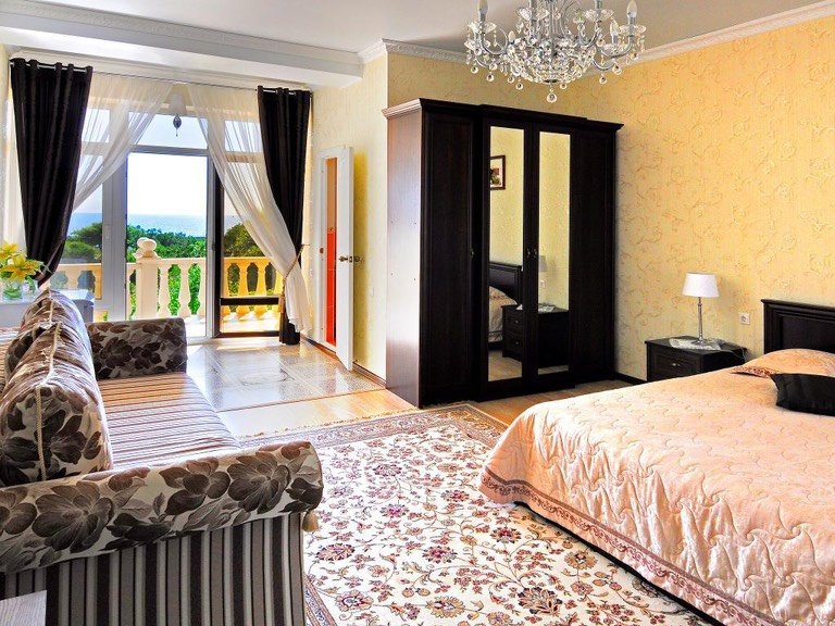 Quadruple Suite with view Guest House De Lux