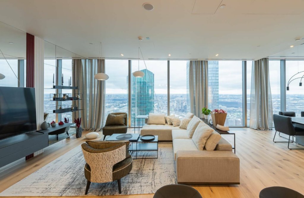 Suite doppia Superior con vista New Level City Apartments