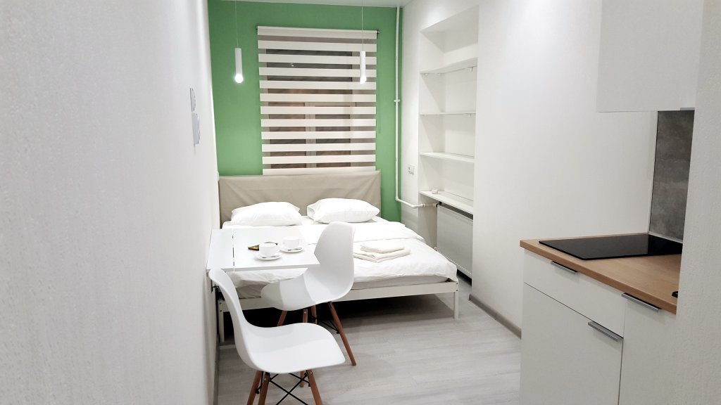 Confort double studio Vue sur la ville Antologiya Apartments