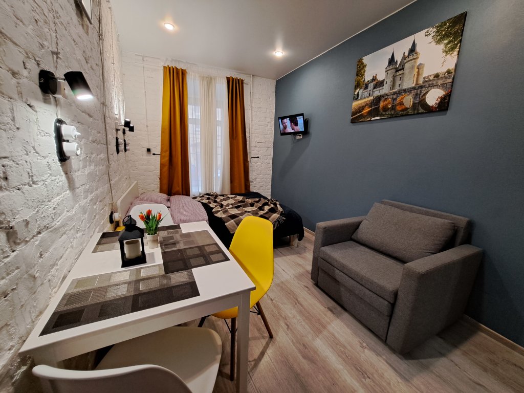 Standard Double room with view Spb Arenda Rental Housing Na Ul. Blokhina Apartments