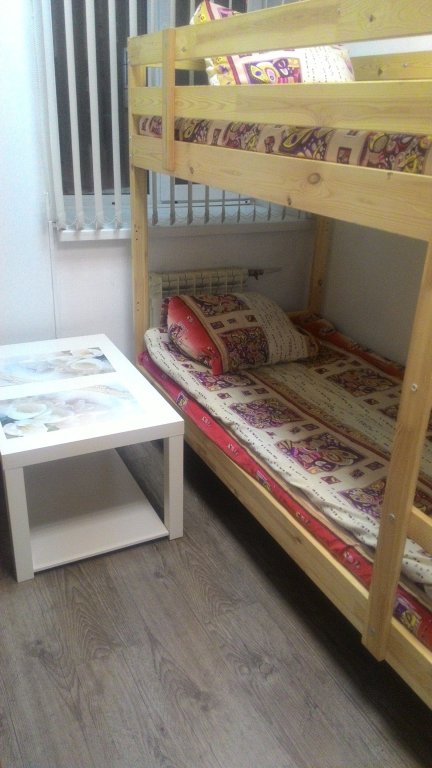 Кровать в общем номере Хостел Travel