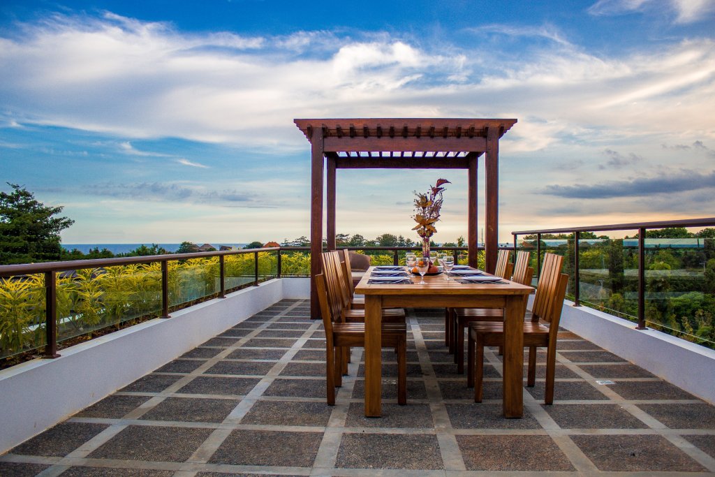 Вилла с красивым видом из окна Вилла Bali Exclusive Residence