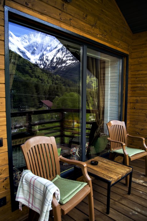 Doppel Suite mit Balkon und mit Blick Ozz Hotel Elbrus Apart-Hotel