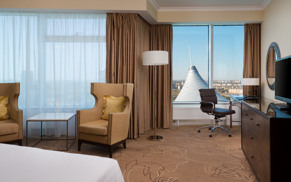 Двухместный номер Superior с красивым видом из окна SAAD Hotel Astana
