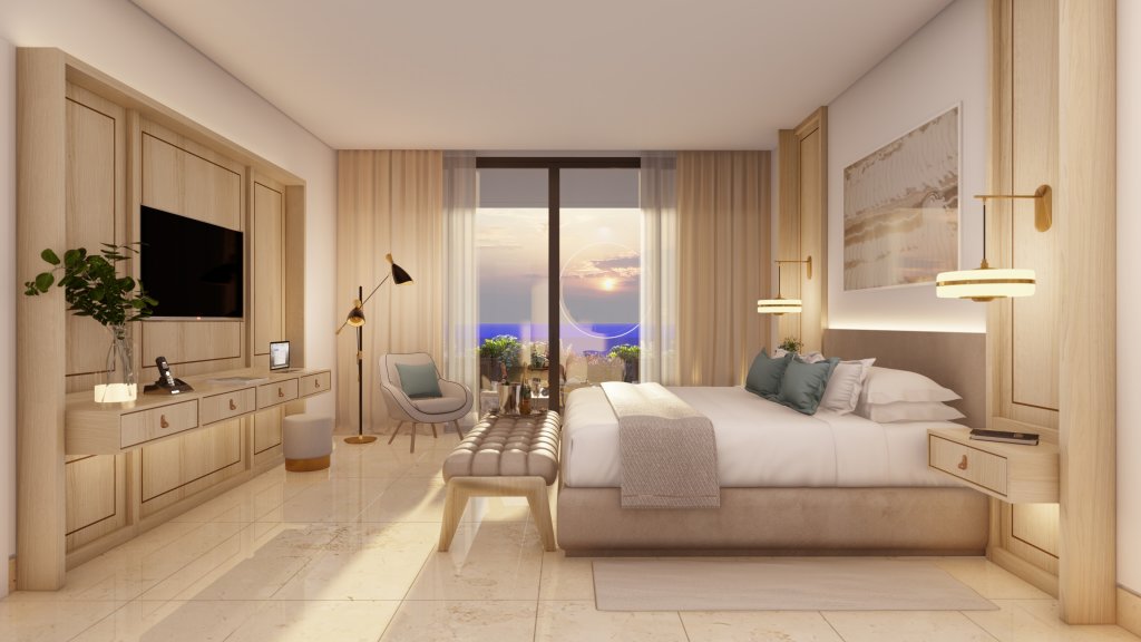 Трёхместный номер Residence Panorama с балконом и с красивым видом из окна Cap St Georges Hotel & Resort