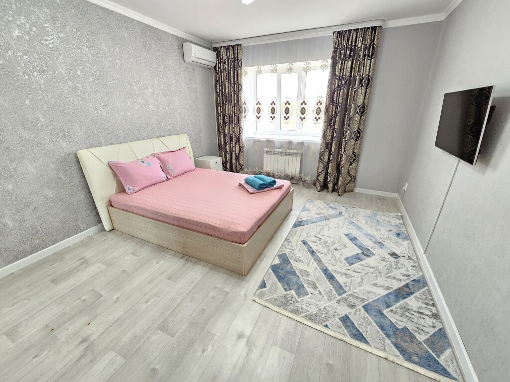 Апартаменты Sapar Apartments в Актобе, Актюбинская область. Забронировать  Апартаменты Sapar Apartments, Батыс 2, 4д. Оплата картами МИР.