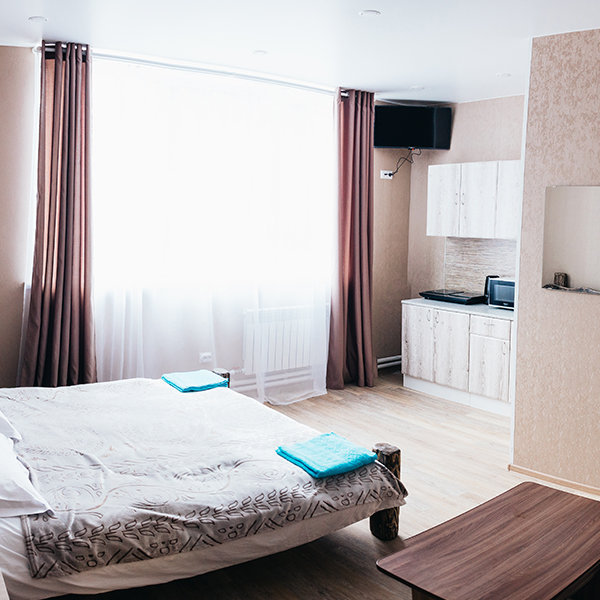 Camera doppia Superior con vista Taezhnyij Prival Mini-hotel