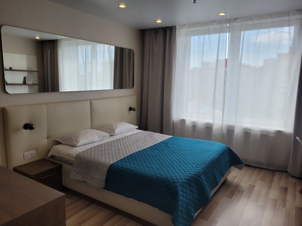 Double Junior Suite with city view Aksioma Apart-Hotel
