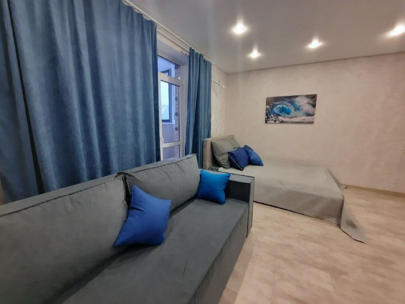 Monolocale con balcone e con vista Smile Apartments Studiya V Tsentre Rostova-Na-Donu Apartments