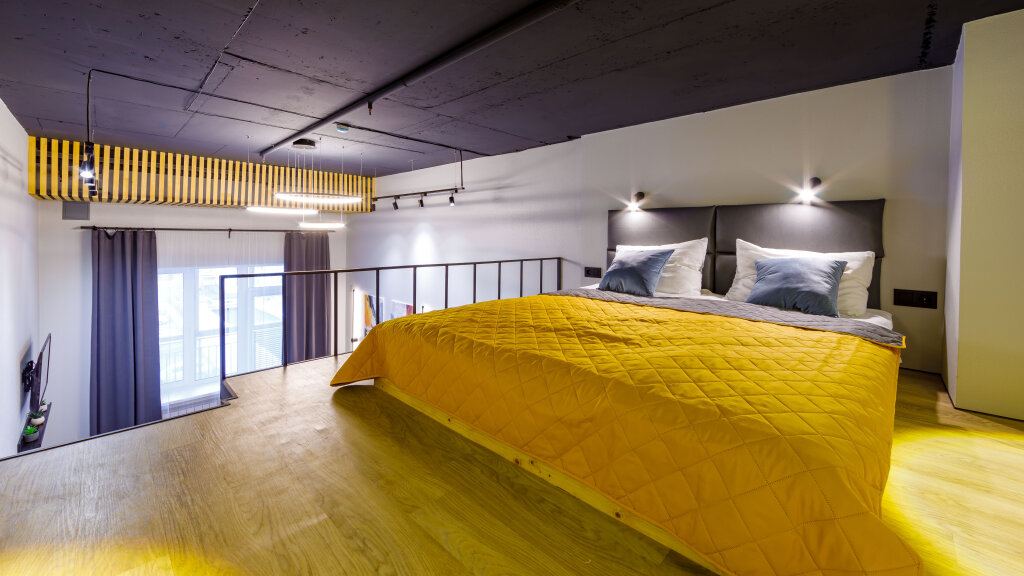 Deluxe quadruple chambre avec balcon Botanik Apart-Hotel