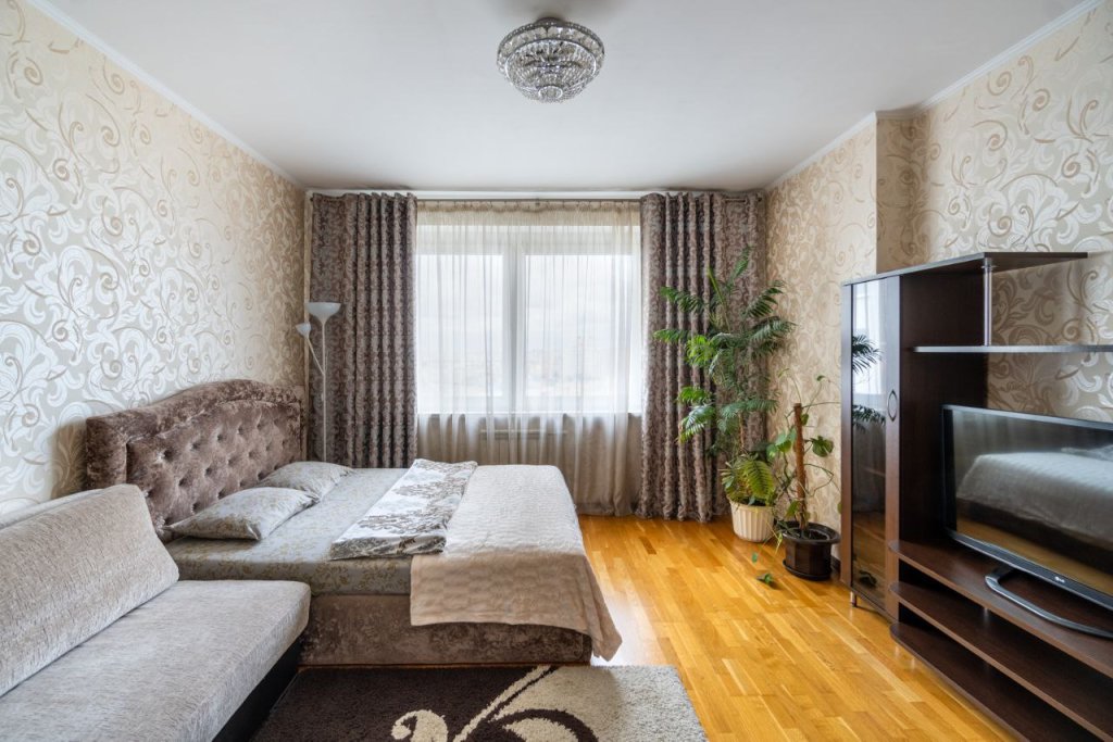 Appartamento 2 camere con balcone e con vista Komfort Plyus Na Ulitse Polotskoy 1 Apartments