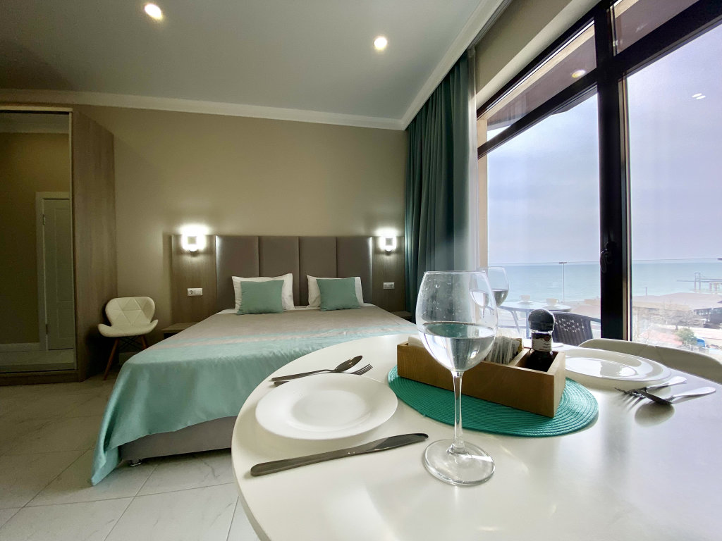 Executive Apartment mit Balkon und mit Meerblick Apart-Otel Okolomorya