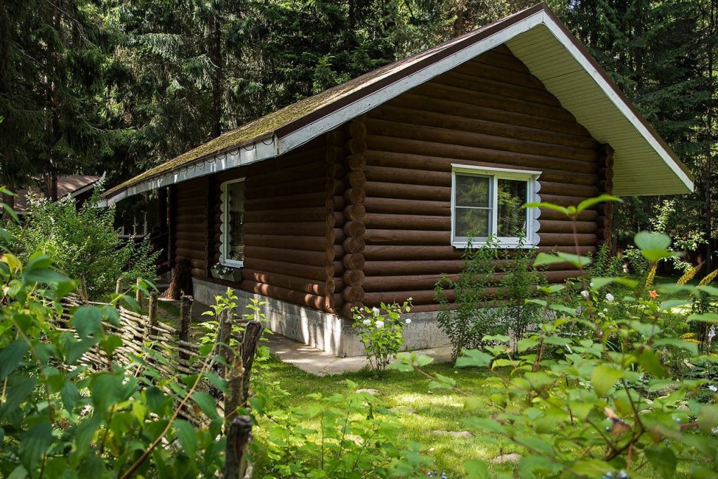 Doppel Hütte mit Blick Green Forest Ecoclub Recreation center