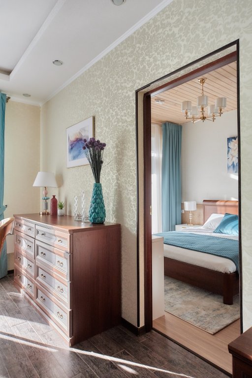 Вилла Luxury с 2 комнатами с балконом и с красивым видом из окна Отель Резиденция Северный сад
