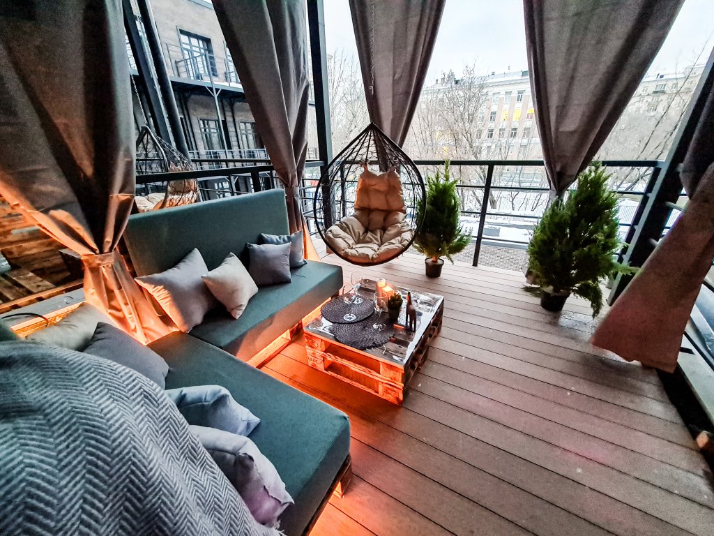 Standard mit Terrace Doppel Apartment Raldo.Moscow Forest  Apart Hotel
