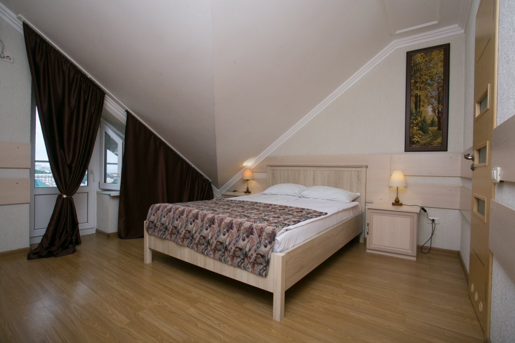 Standard double chambre grenier avec balcon et Avec vue Serbiya Boutique-hotel