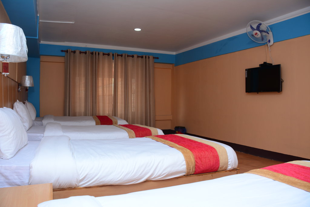 Habitación triple Económica Hotel Beli Nepal