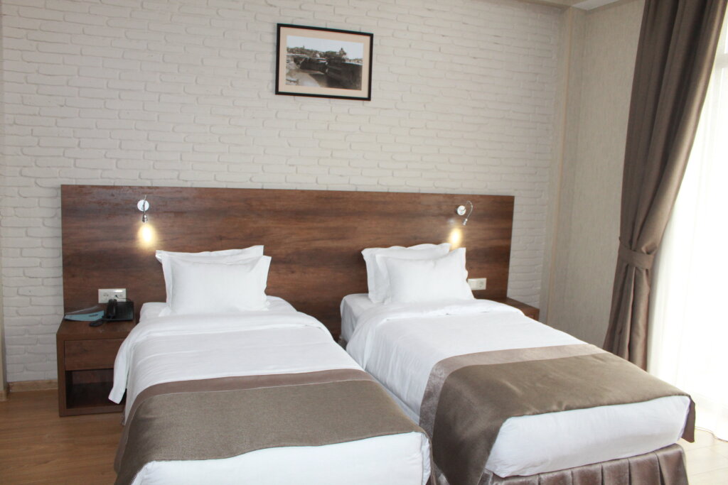 Standard Double room with balcony and with city view Hotel Metekhi Line