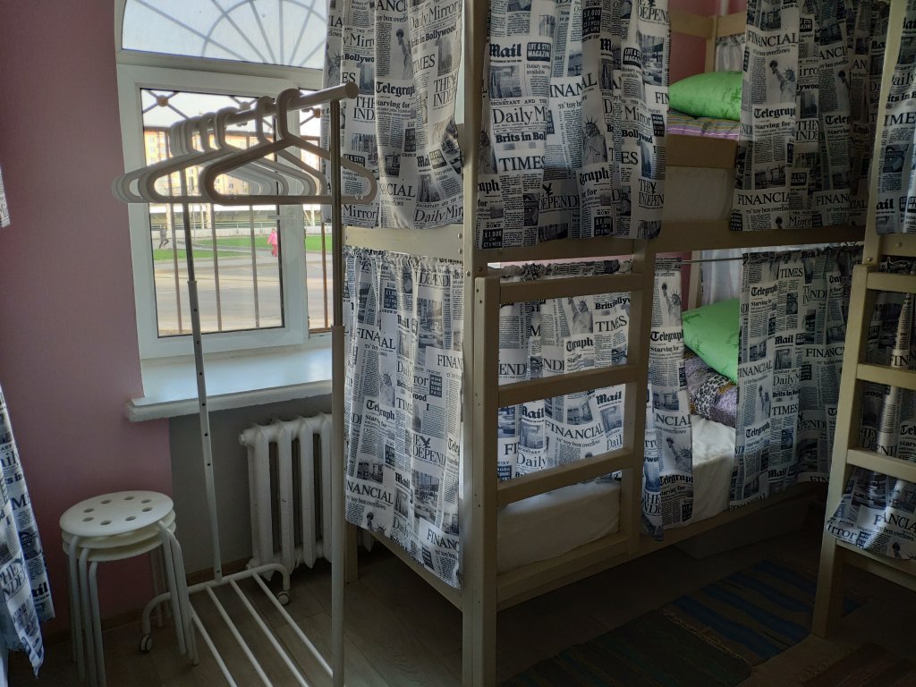 Кровать в общем номере Хостелы Рус-Ленинская Слобода
