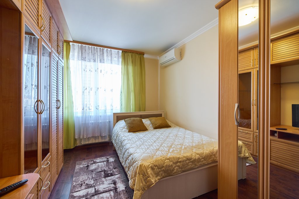 Appartamento doppio Standard 1 camera da letto con vista sulla città Vita Ryadom S Metro Begovaya Flat