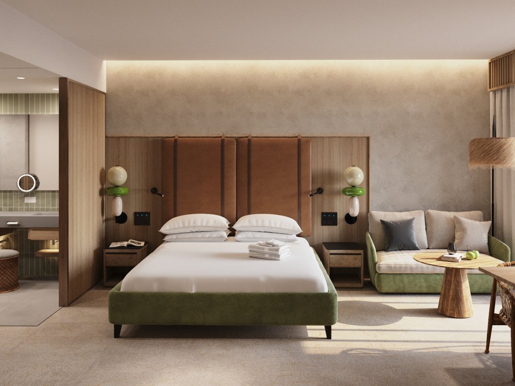 Deluxe double chambre avec balcon Fyunf Luxury Resort & Spa Anapa Miracleon Hotel