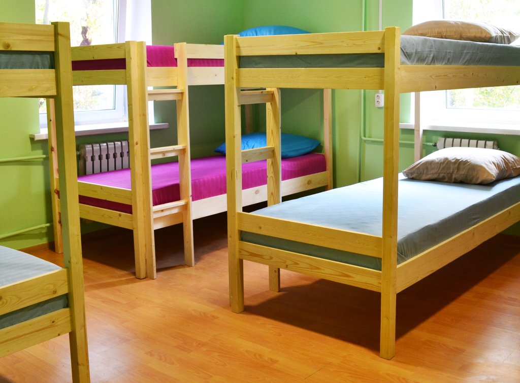 Кровать в общем номере Хостел In hostel