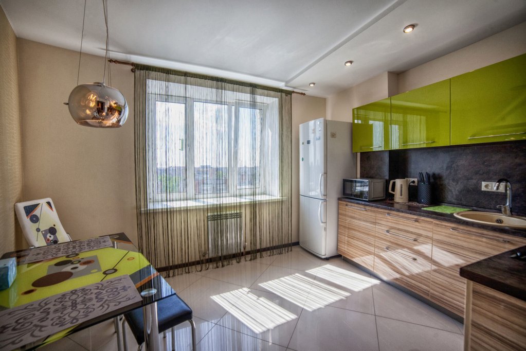 Double appartement avec balcon et Avec vue Na Novo-Chernushenskom Apartments